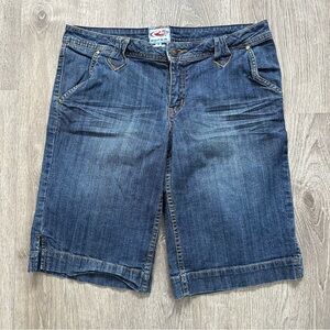 Roper Blue Jean Shorts Classic Knee-Length